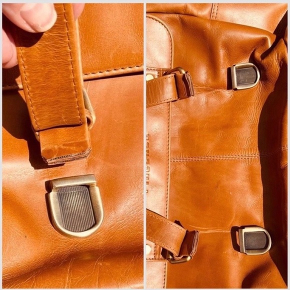 Finelaer Large Genuine Leather Backpack - Picture 7 of 7